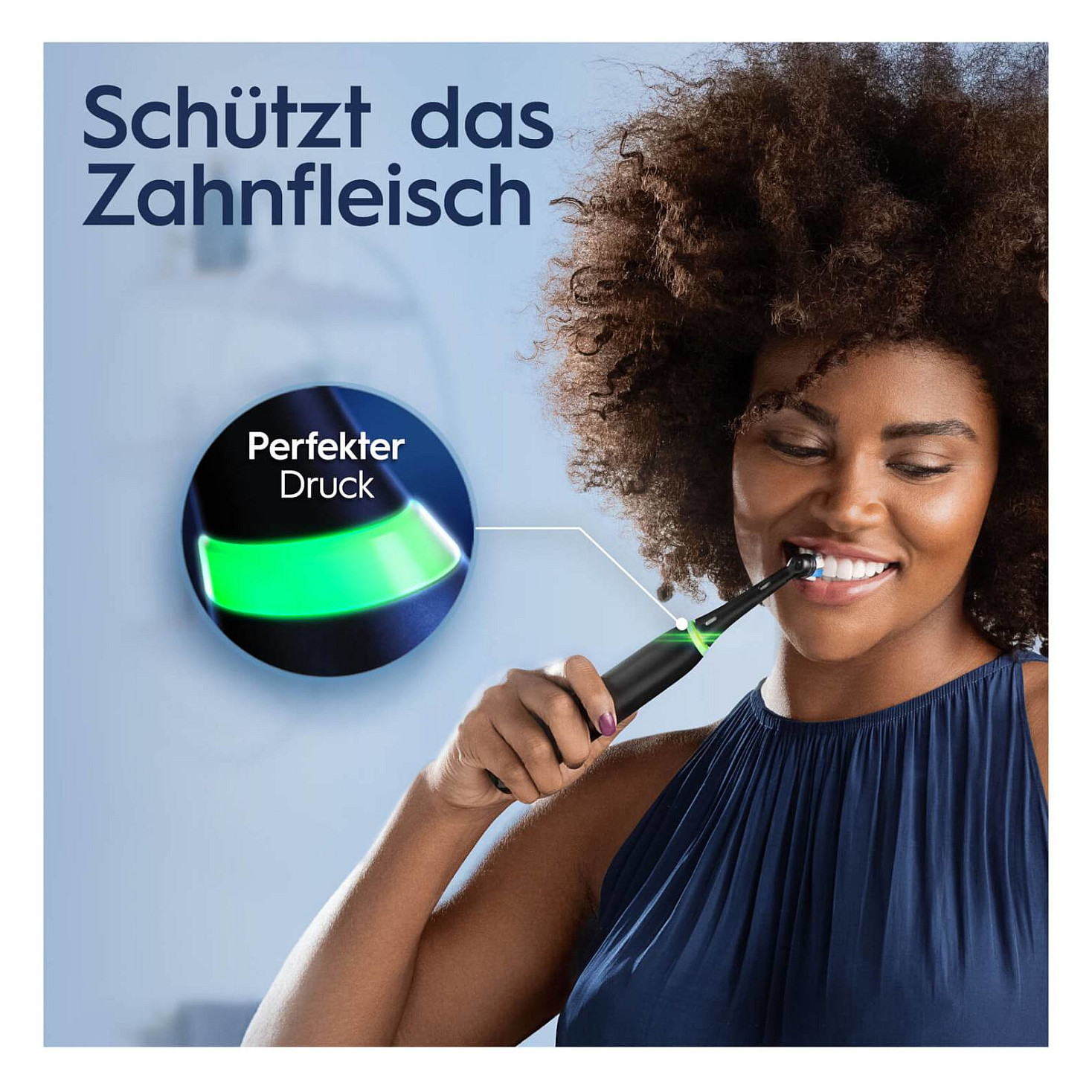 Električna četkica za zube ORAL-B iO Series 4 (Matt Black, s putnom torbicom)-4