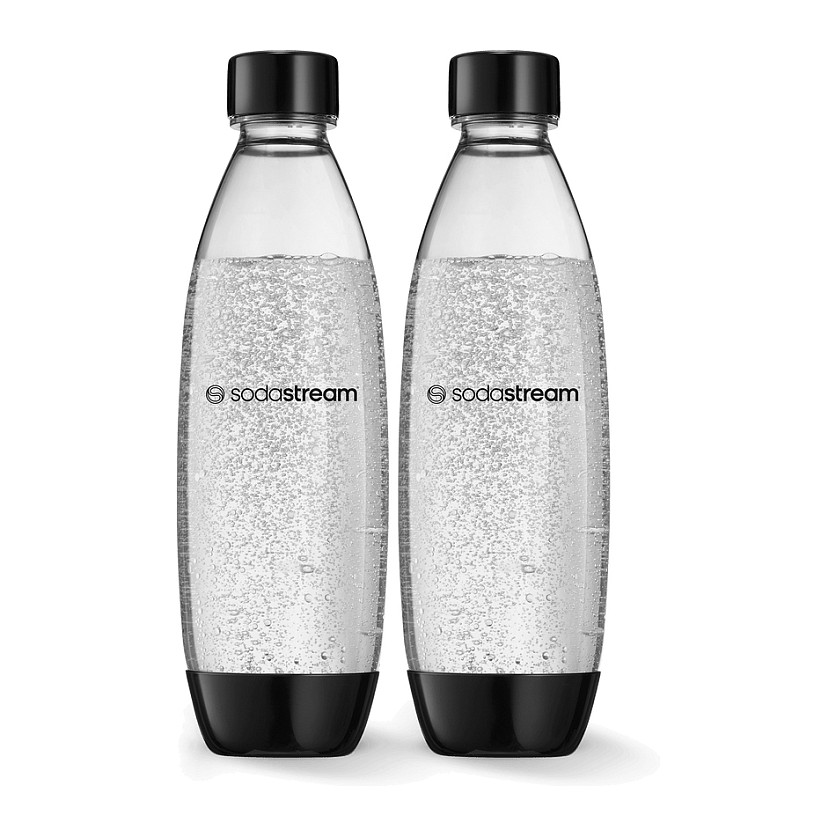 Boce SODASTREAM za DUO aparat (2 komada, 1L) crna boja-0