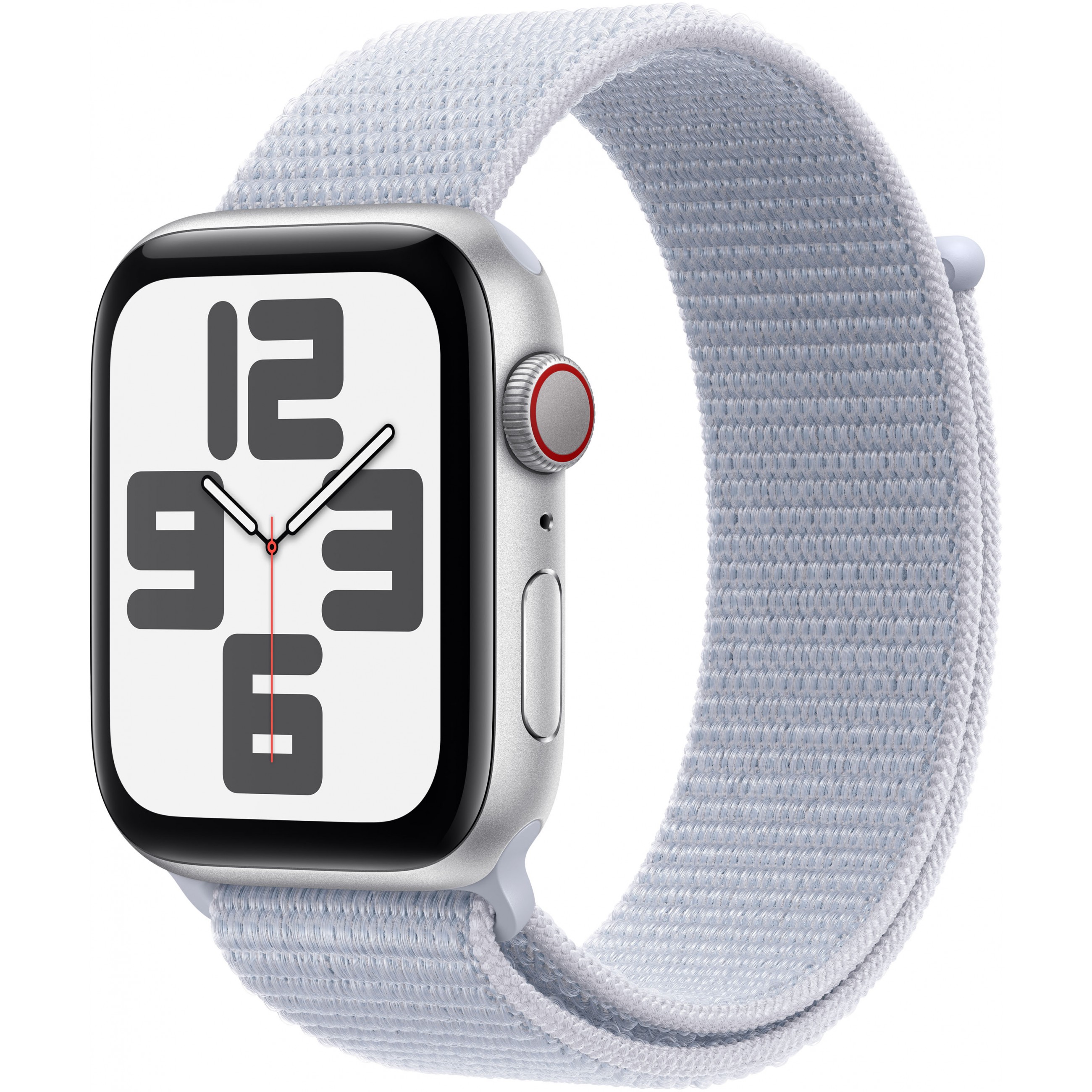 Pametni sat APPLE Watch SE (2. generacija) (GPS + Cellular, 44mm, Silver Aluminium Case with Blue Cloud Sport Loop) MRH33QC/A-0