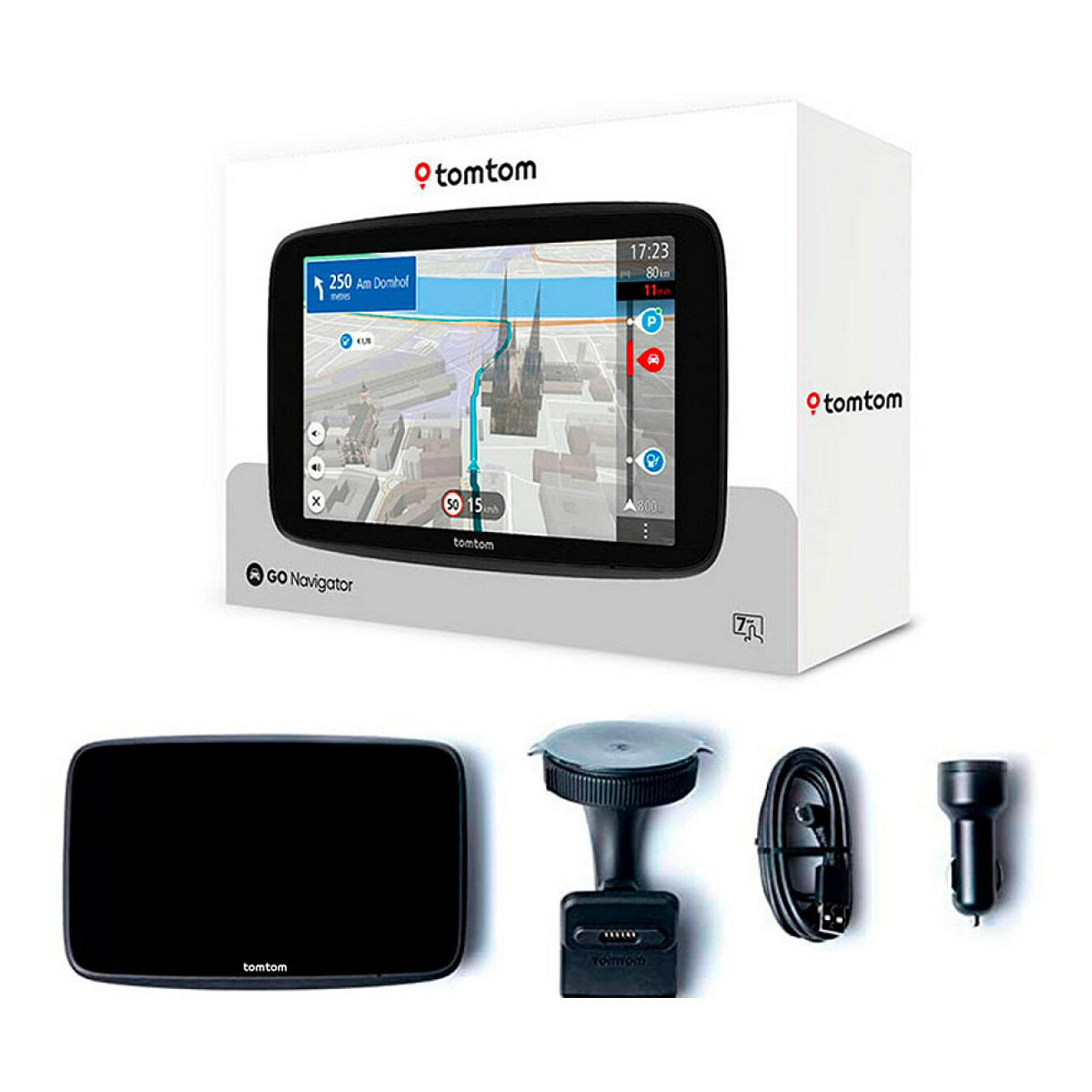 GPS Navigacija TOMTOM GO Navigator 7 (7" HD zaslon, karte svijeta, Wi-Fi)-7