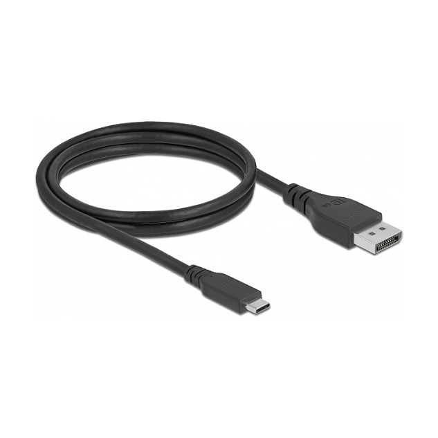 Kabel DELOCK Bidirekcionalni USB-C na DisplayPort (8K 60Hz, DP Alt Mode, 1m)