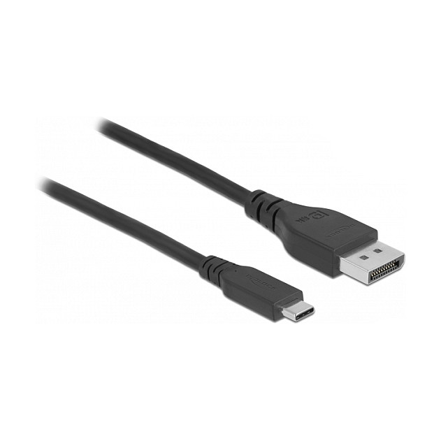 Kabel DELOCK Bidirekcionalni USB-C na DisplayPort (8K 60Hz, DP Alt Mode, 1m)-2