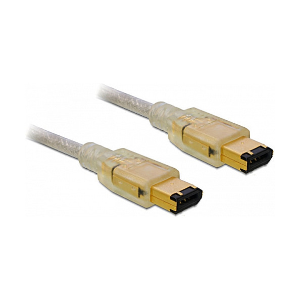 FireWire kabel DELOCK 82575 (6-pin na 6-pin, 3m)