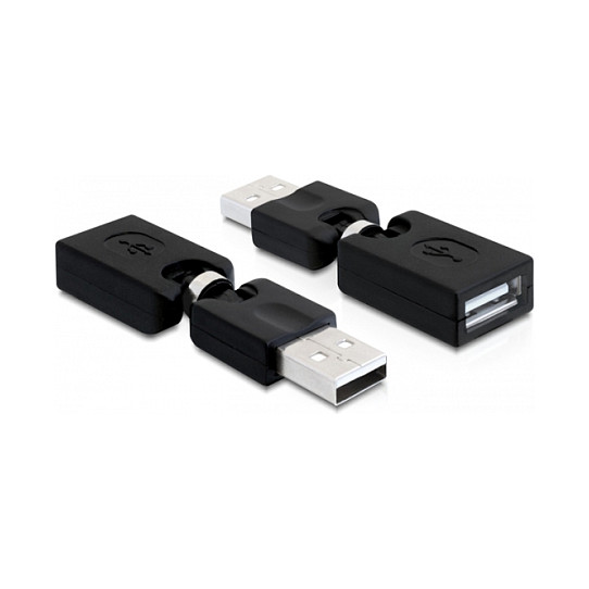 USB rotacijski adapter DELOCK 65260 (USB-A M na USB-A Ž)