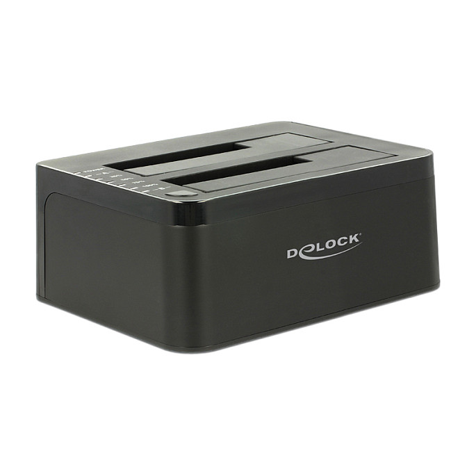 Docking stanica DELOCK 62661 (2x 2.5"/3.5" SATA III, USB 3.0, Clone funkcija)