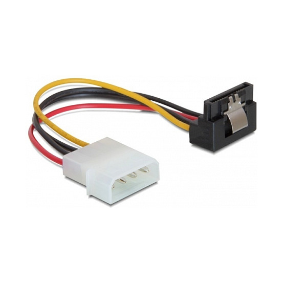 Adapter za napajanje DELOCK 60121 (4-pin Molex na 15-pin SATA, 90° kutni)-0