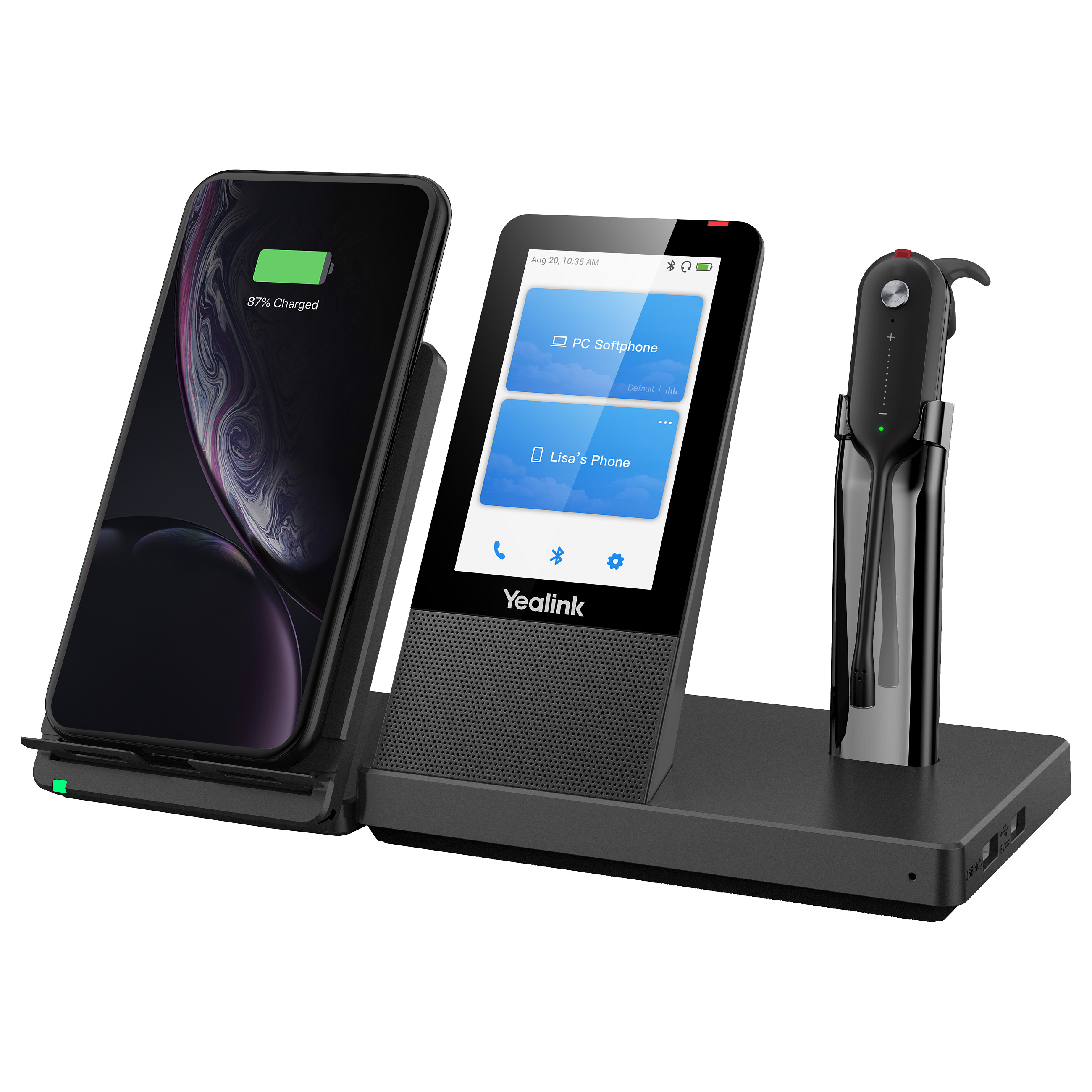 DECT bežične slušalice YEALINK WH67 (UC)-1
