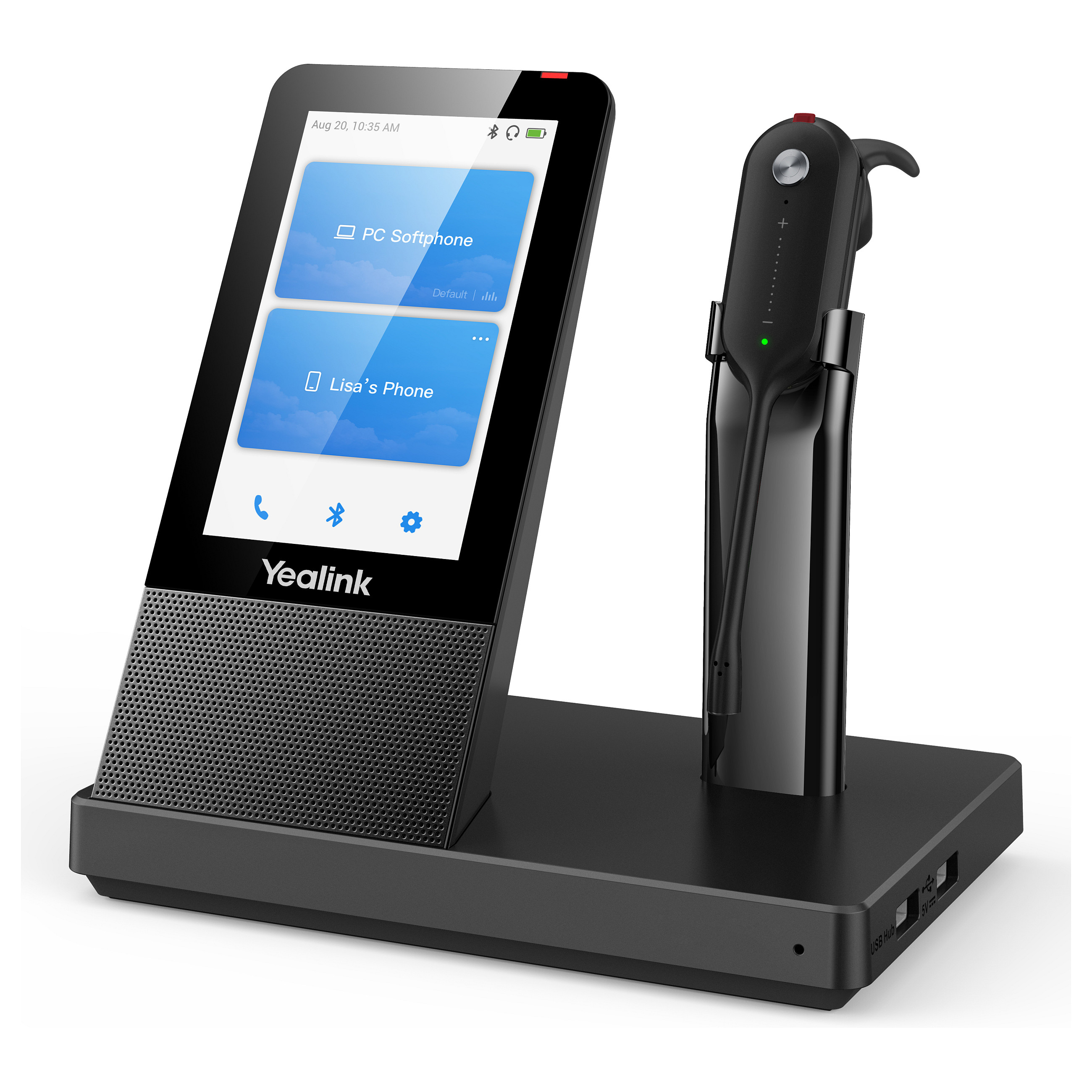 DECT bežične slušalice YEALINK WH67 (UC)-3
