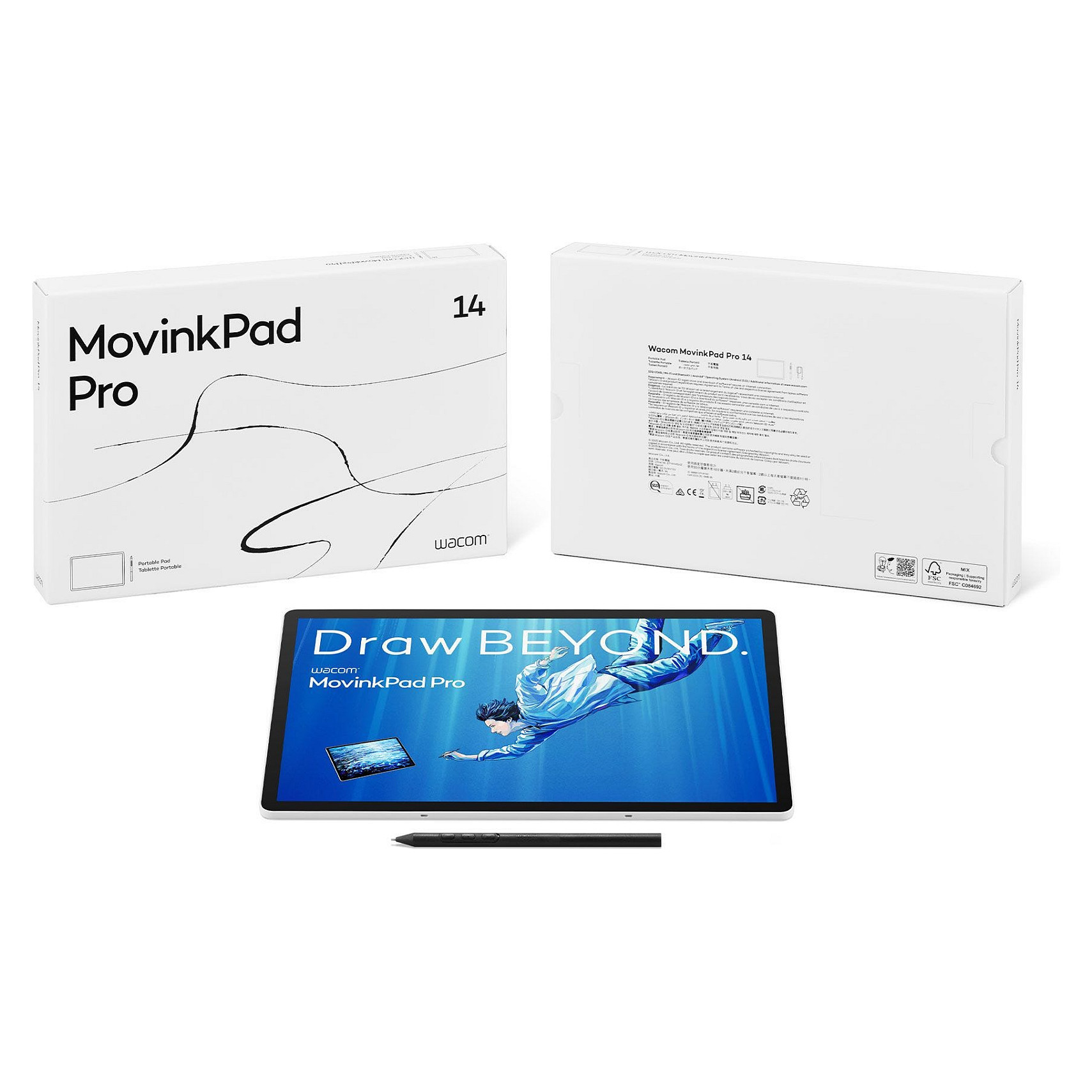 Grafički tablet WACOM Movink 13 (13.3" OLED, Full HD, Pro Pen 3)-2