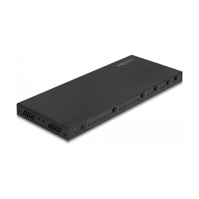 HDMI Matrix Switch DELOCK 4x2 (4K 60Hz, Audio Extractor, ARC)