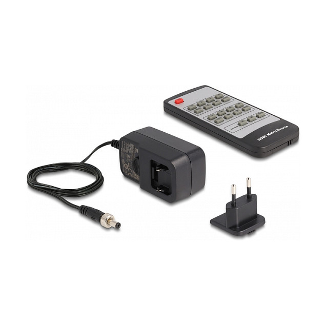 HDMI Matrix Switch DELOCK 4x2 (4K 60Hz, Audio Extractor, ARC)-2