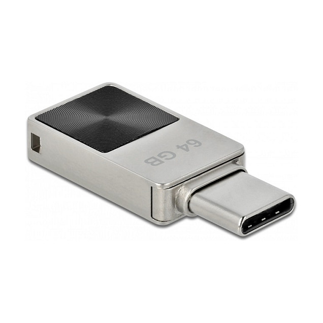 USB stick DELOCK Mini USB-C 64GB (5Gbps, metalno kućište)-0