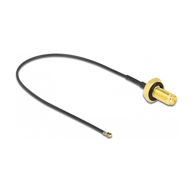 Antenski kabel DELOCK 12663 (SMA na MHF 4L LK, 20cm, otporan na prskanje)