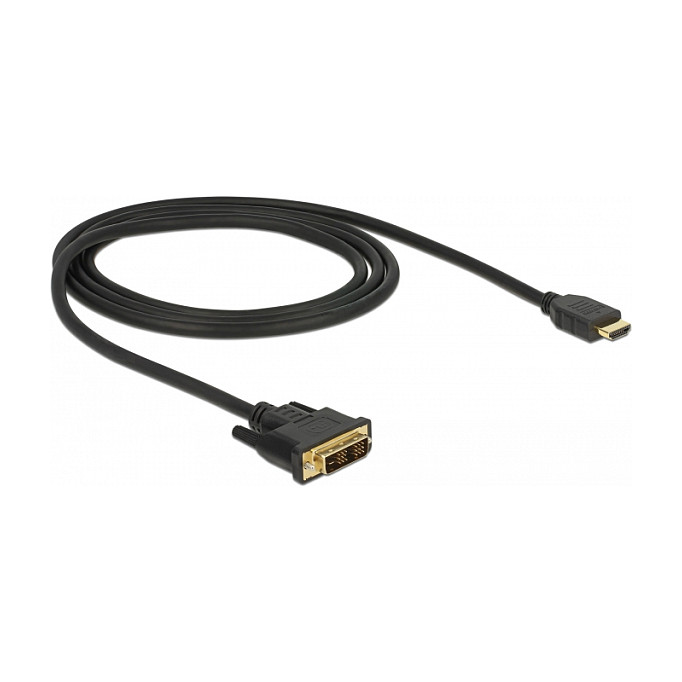 Kabel DELOCK DVI na HDMI (1m, DVI-D 18+1 na HDMI-A, dvosmjerni)-0