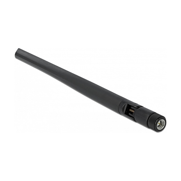 Antena DELOCK 12638 (5G, 3.4-3.8GHz, 5dBi, SMA, omnidirekcijska, crna)