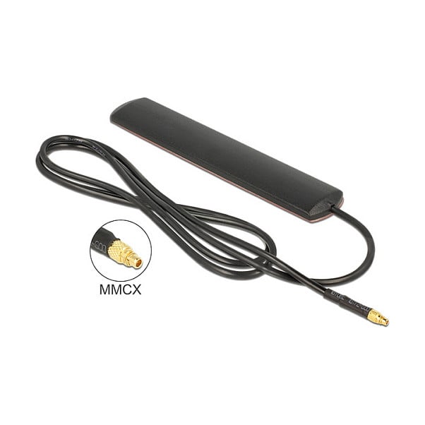 Antena DELOCK 89525 LTE, 3 dBi, MMCX, samoljepljiva-1