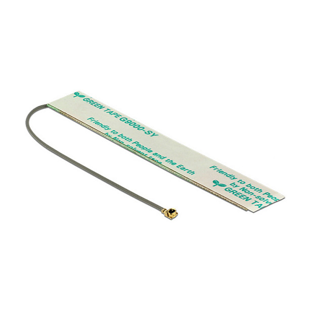 LTE Antena DELOCK Interna PCB (2-3 dBi, MHF I konektor, 10cm kabel, samoljepljiva)-1