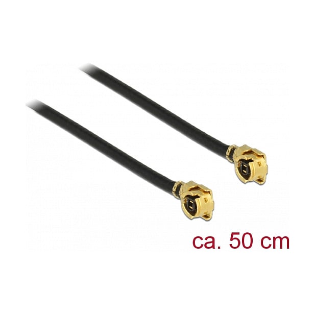 Antenski kabel DELOCK 89611 (MHF I na MHF I, 50 cm, 50 Ohm)