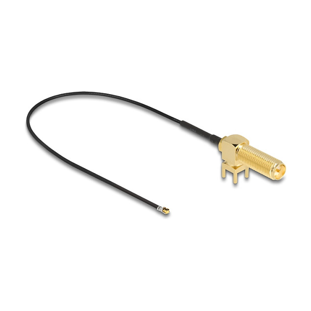 Antenski kabel DELOCK 12033 (RP-SMA na I-PEX MHF 4L, 25cm, 50 Ohm)