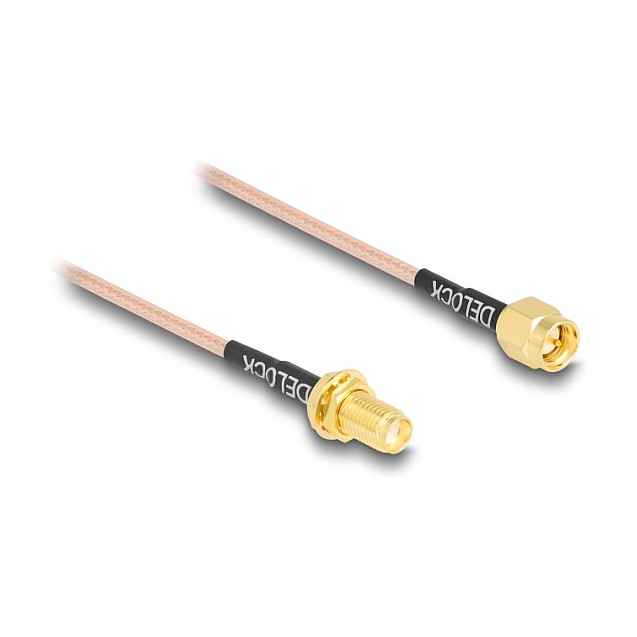 Antenski kabel DELOCK 12011 (SMA M -> SMA Ž, RG-316, 75cm, 50 Ohm)-1