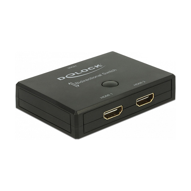 HDMI preklopnik DELOCK 18749 (bidirekcionalni, 2-portni, 4K 60Hz)