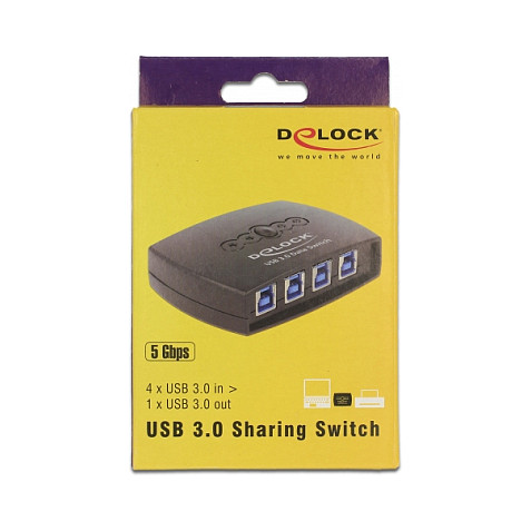 USB 3.0 Switch DELOCK 87724 (4-portni)-3