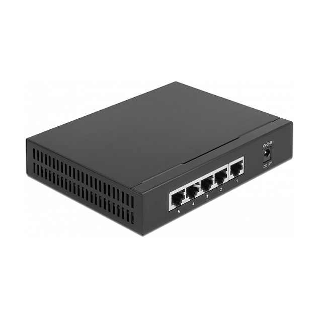 Mrežni Switch DELOCK 5-portni (2.5 Gigabit Ethernet)