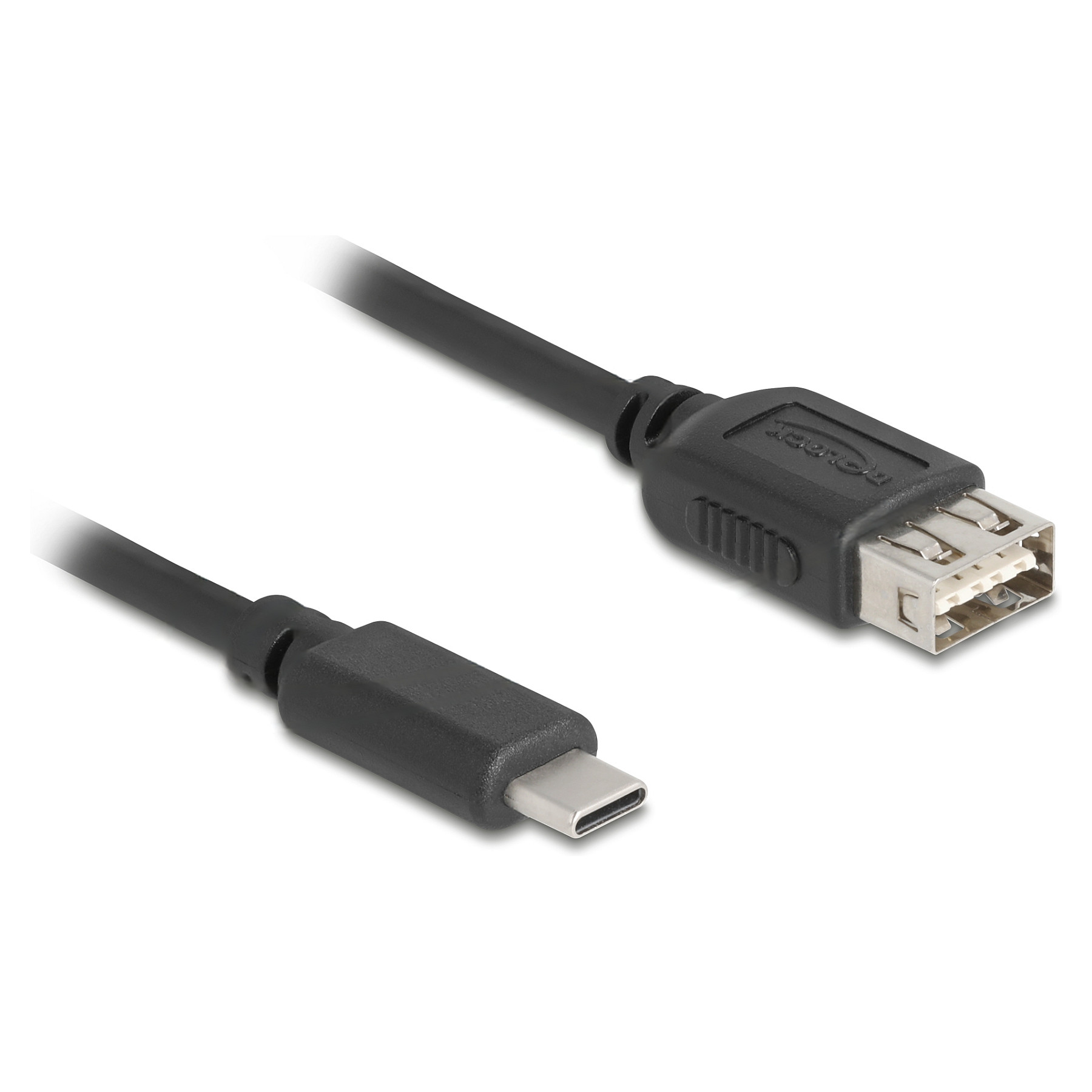 USB-C OTG kabel DELOCK (USB-C na EASY USB-A, 3m, USB 2.0)-0
