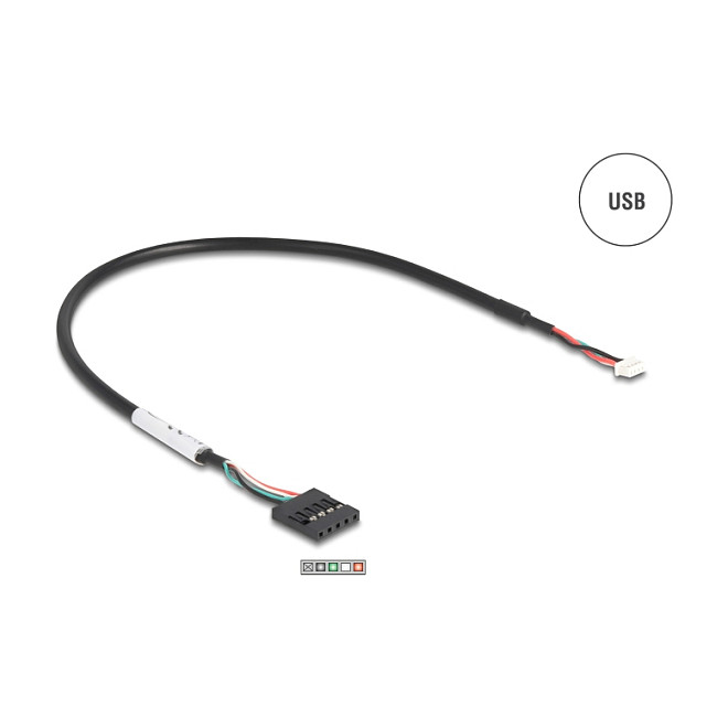 Adapter DELOCK 90892 (USB 2.0 na RS-232 D-Sub 9, FTDI FT231XS, low profile)-2