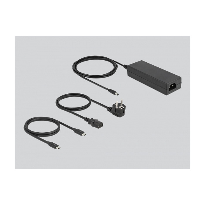 Thunderbolt 4 Hub DELOCK 64157 (3x Thunderbolt 4, 1x USB-A, 8K)-2