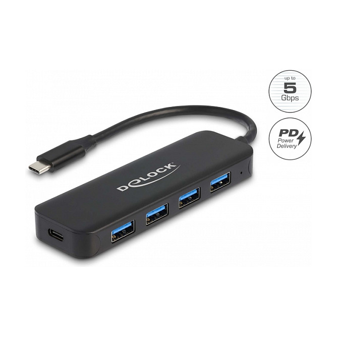 USB-C Hub DELOCK 64170 (4x USB 3.2 Gen 1, 85W PD)-1