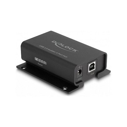 USB 2.0 Hub Izolator DELOCK 64226 (4-portni, 5 kV izolacija)-0