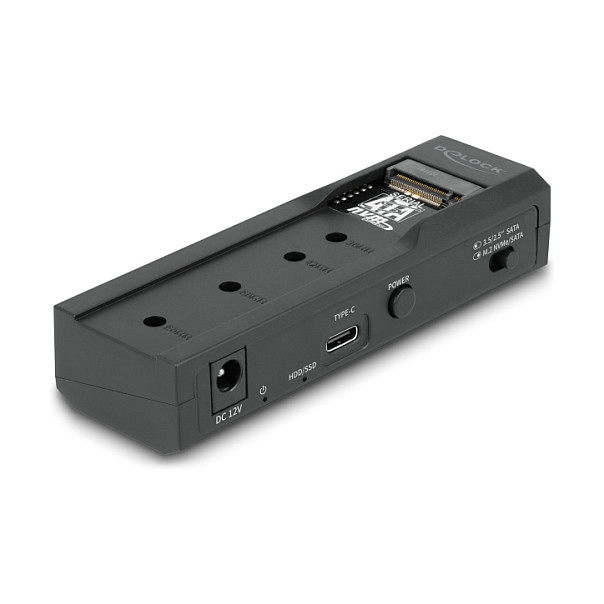 Adapter DELOCK 64253 (USB-C na M.2 SATA ili 2.5" SATA)