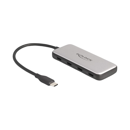 USB-C Hub DELOCK 64261 (4x USB-C, 10Gbps, 85W PD)