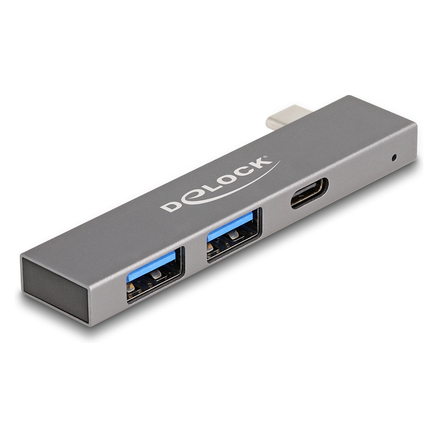 USB-C Hub DELOCK Slim 3-portni (1x USB-C 5Gbps, 2x USB-A 5Gbps)-0