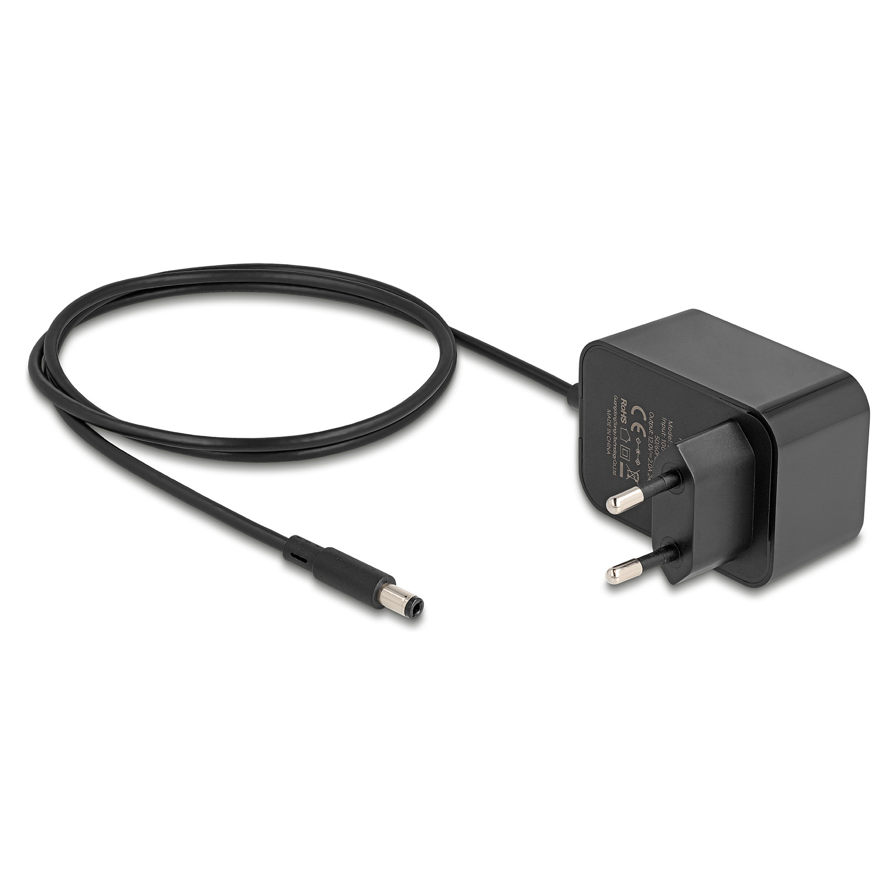 USB-C Hub DELOCK 4-portni (10 Gbps, 3x USB-C Data, 1x USB-C Data/PD 20W, zaslon napajanja)-1