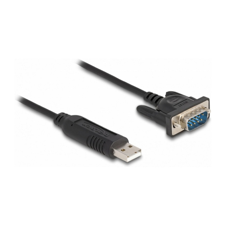 Adapter DELOCK USB 2.0 na Serijski RS-232 (DB9 M, FTDI, 50 cm)-0