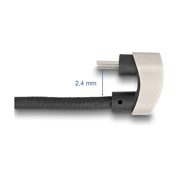 USB-C na USB-C kabel DELOCK (USB 2.0, 180°, 60W PD)-2