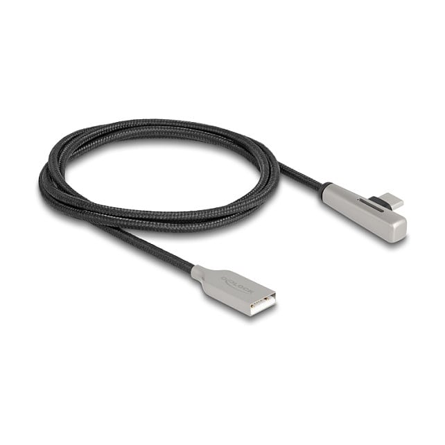 Kabel DELOCK USB-A na USB-C (USB 2.0, 60W, 1m)-0
