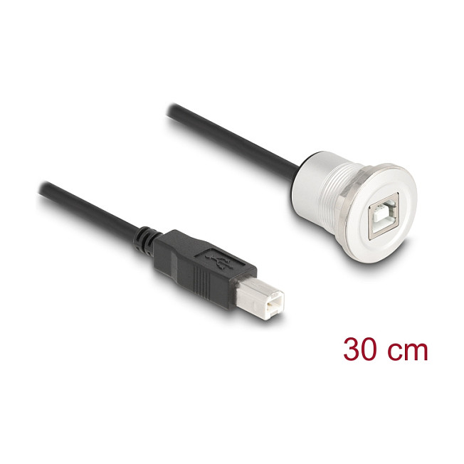 USB 2.0 kabel za ugradnju DELOCK 88182 (USB-B Ž na USB-B M, 30cm)-1