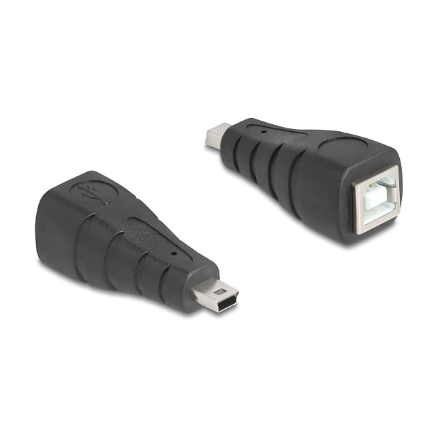 USB 2.0 Adapter DELOCK 67200 (Mini USB 5-pin (M) na USB-B (Ž))