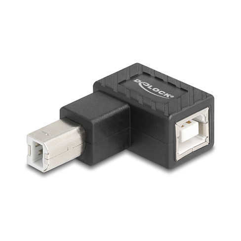 Adapter DELOCK USB-B (M) na USB-B (Ž) 90° (USB 2.0, kutni prema gore)