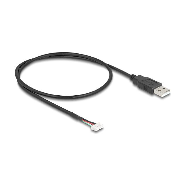 USB 2.0 ADAPTER KABEL DELOCK 5-pinski na USB-A (M, 0.6m)-1