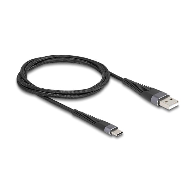 USB-C kabel DELOCK (USB-A na USB-C, 1m, 60W, 480Mbps)