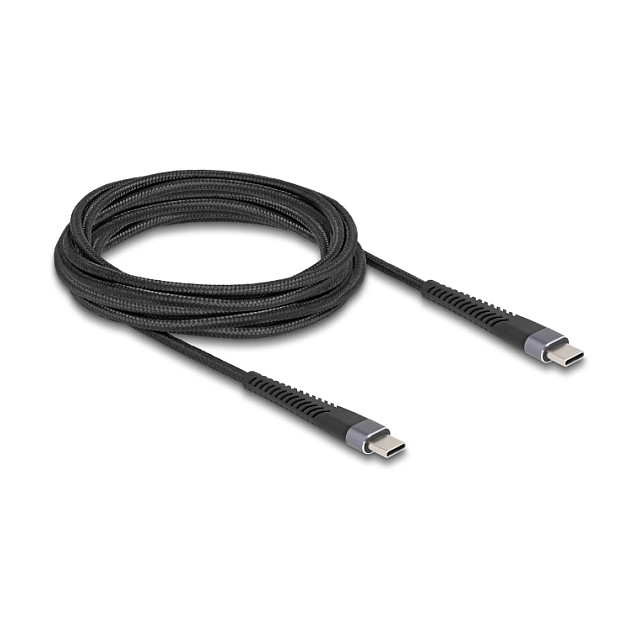 USB-C kabel DELOCK 81126 (USB 2.0, 60W, 3m)-0