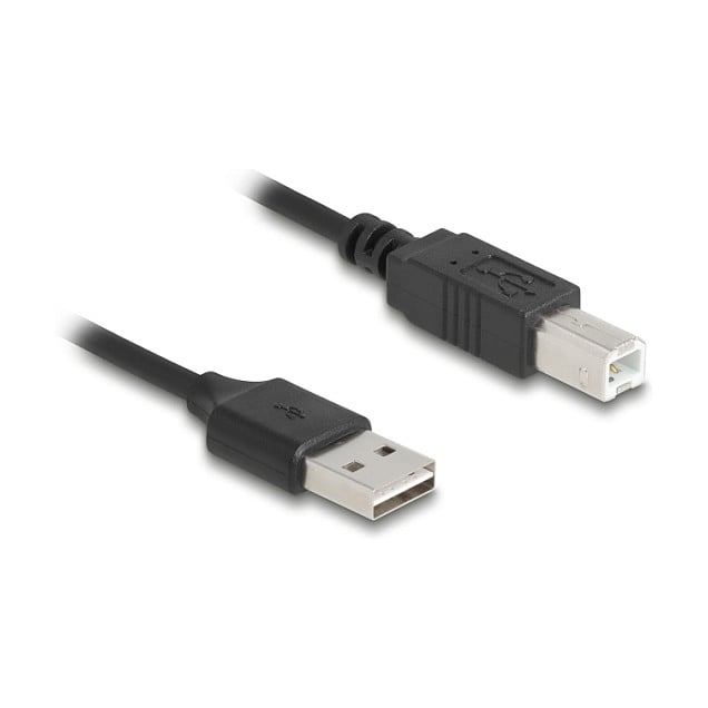 Spiralni USB kabel DELOCK EASY-USB 2.0 (USB-A na USB-B, 23-60 cm)-1