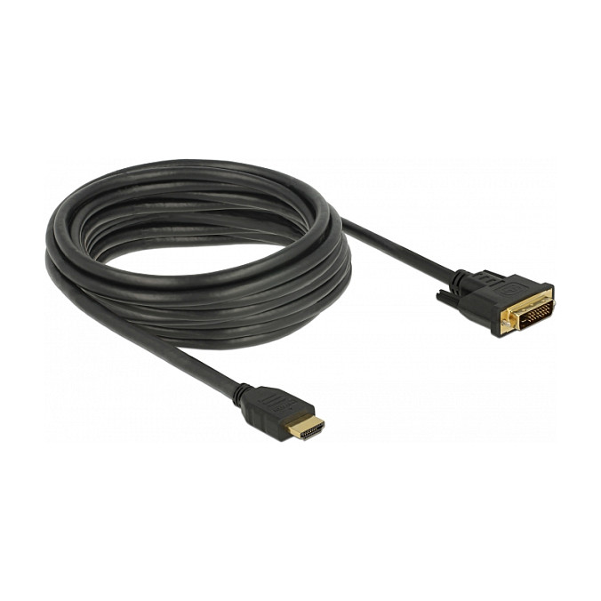 HDMI na DVI kabel DELOCK 85656 (5m, dvosmjerni)-1