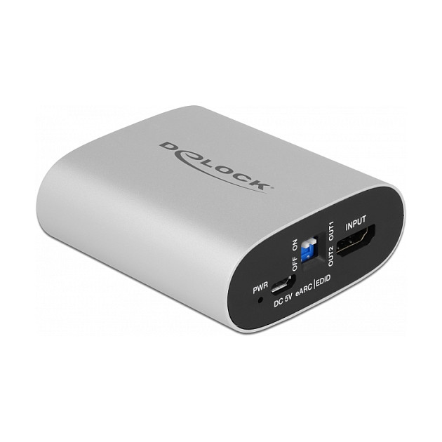 HDMI Audio Ekstraktor DELOCK 63332 (4K 60Hz, eARC)