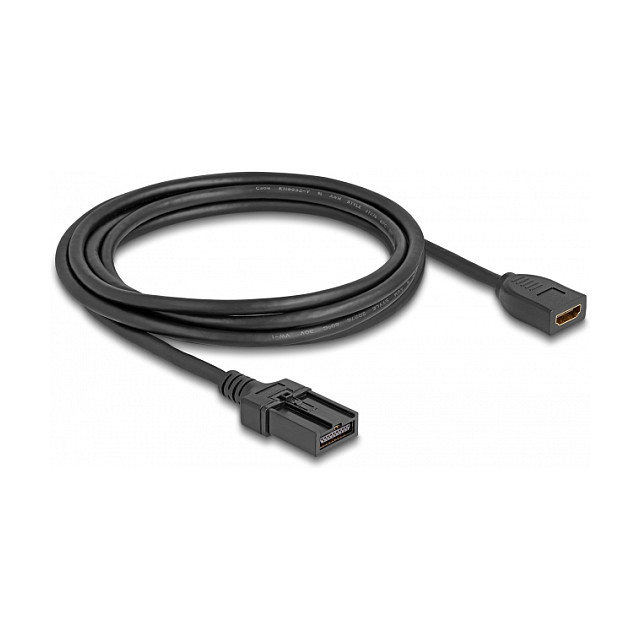 Automotive HDMI kabel DELOCK HDMI-A (Ž) na HDMI-E (M) (3m, 4K 60Hz)