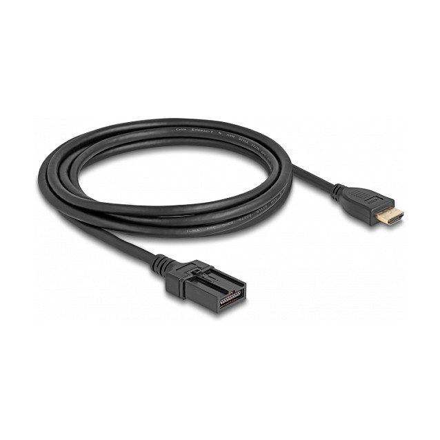 HDMI kabel DELOCK HDMI-A na HDMI-E Automotive (3m, 4K 60Hz)